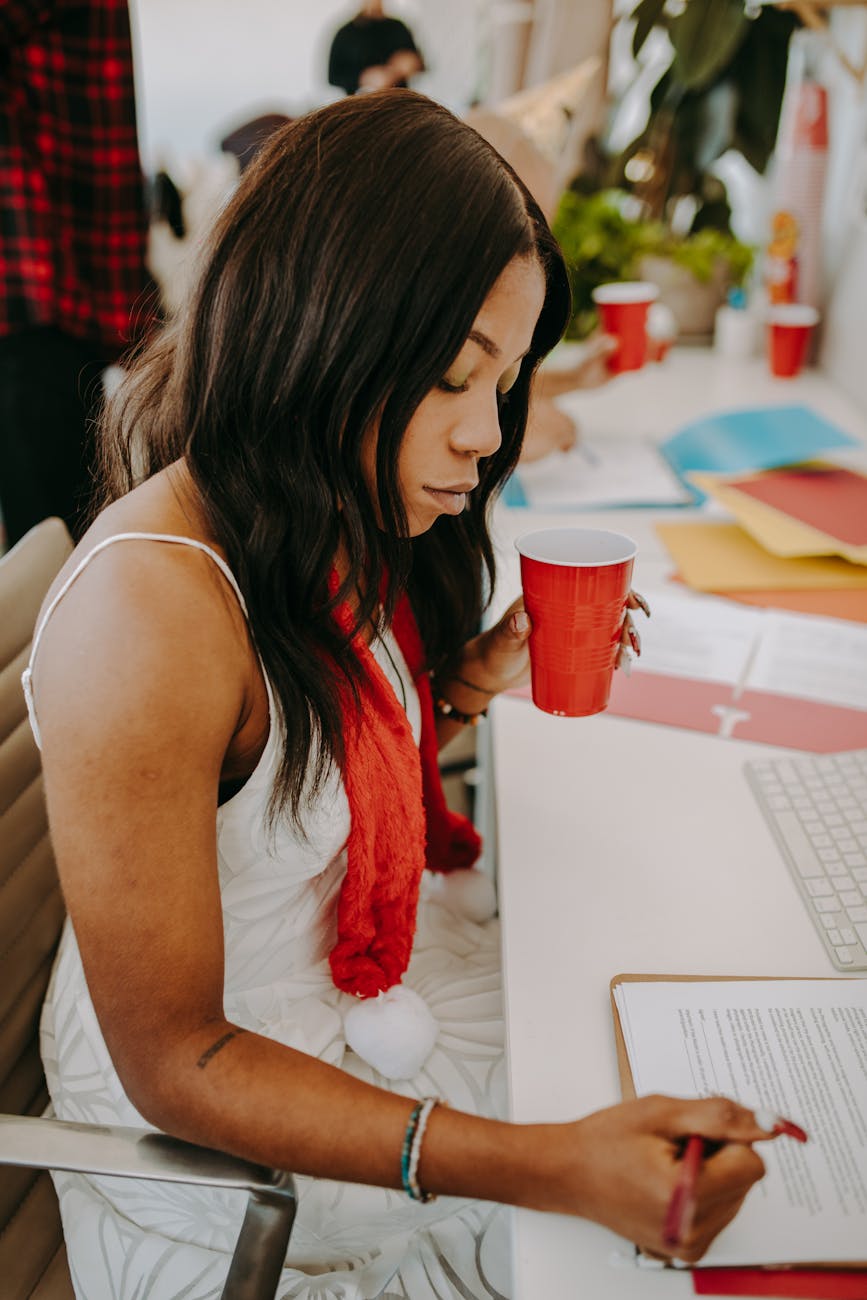 Top 10 Businesses to Start in South Africa's Townships in 2026 8 a woman in white dress sitting while planning the party